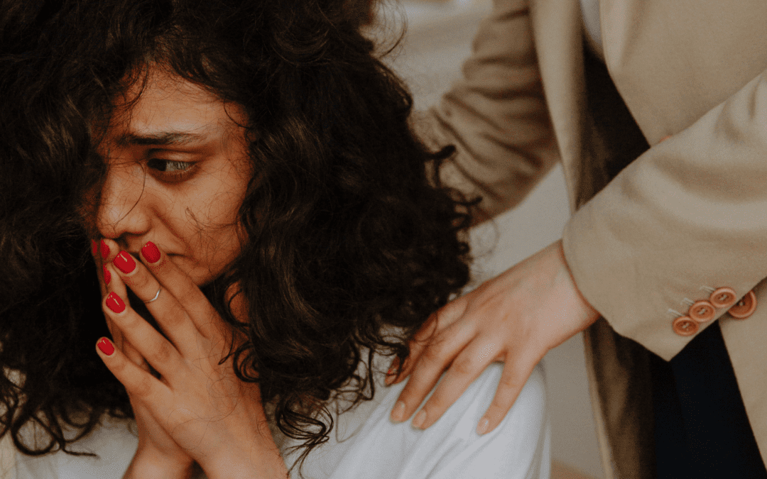 a person crying and wondering How to Heal Abandonment Trauma