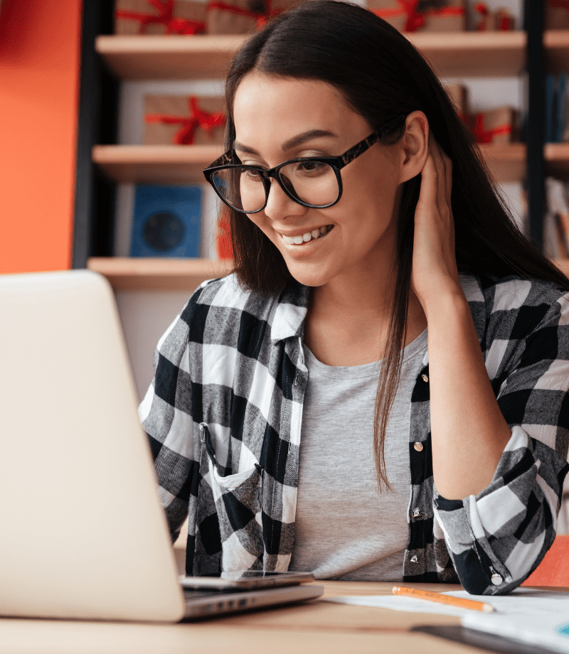 a woman looking into PDA therapy