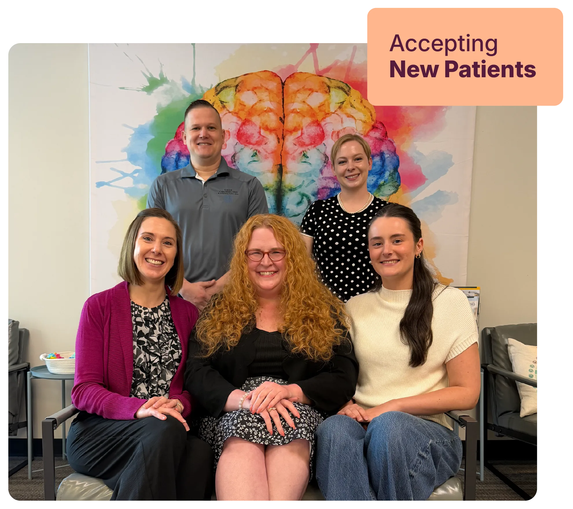 Cook Counseling therapists at the Gahanna, Ohio office